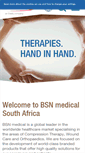 Mobile Screenshot of bsnmedical.co.za