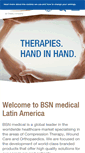 Mobile Screenshot of latin-america.bsnmedical.com