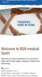 Mobile Screenshot of bsnmedical.com.es