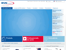 Tablet Screenshot of bsnmedical.fr